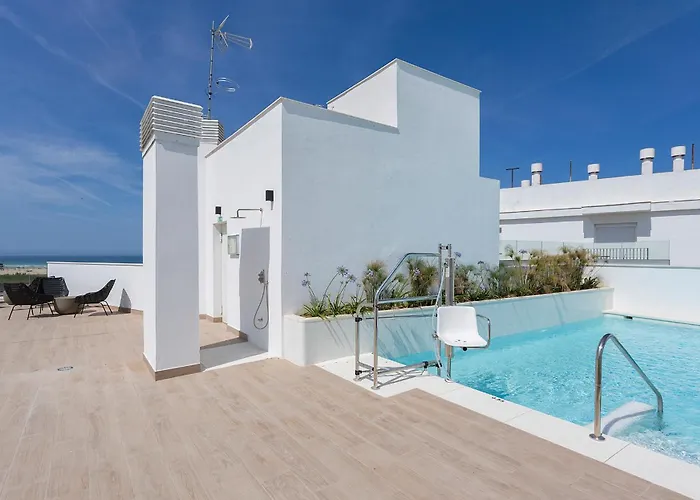 Salitre Luxury Oceanfront With Pool Terrace And Private Parking Daire