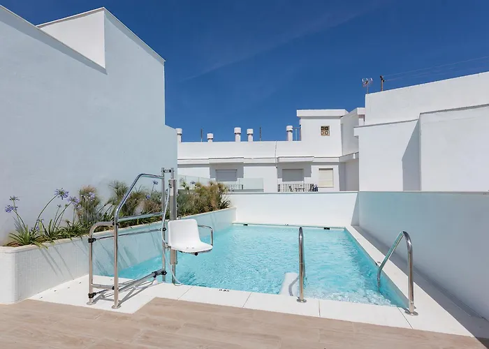 Daire Salitre Luxury Oceanfront With Pool Terrace And Private Parking *